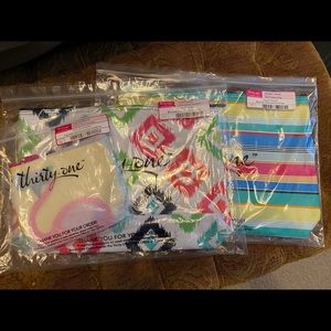 New Zipper Pouches & Pink Flamingo Cool Zip Snacker.